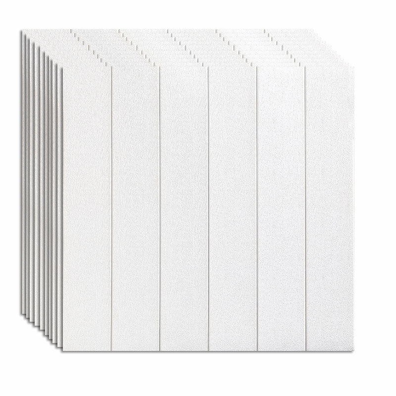 Farmhouse Tin Backsplash Paneling Smooth Wall Ceiling Wood Grain Design White Standard Payment Clearhalo 'Flooring 'Home Improvement' 'home_improvement' 'home_improvement_wall_paneling' 'Wall Paneling' 'wall_paneling' 'Walls & Ceilings' Walls and Ceiling' 6872535