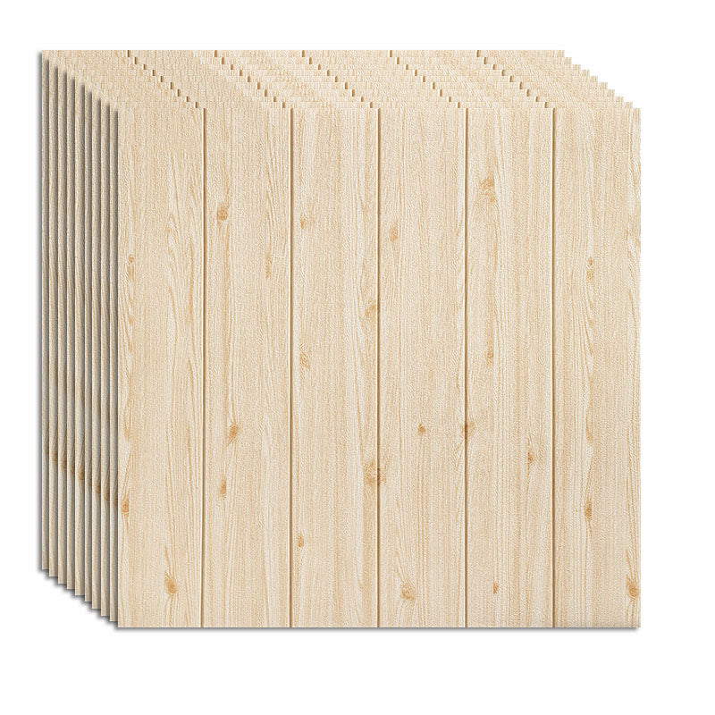 Farmhouse Tin Backsplash Paneling Smooth Wall Ceiling Wood Grain Design Wood Standard Payment Clearhalo 'Flooring 'Home Improvement' 'home_improvement' 'home_improvement_wall_paneling' 'Wall Paneling' 'wall_paneling' 'Walls & Ceilings' Walls and Ceiling' 6872545