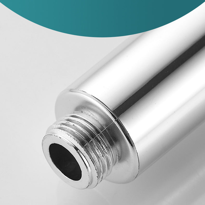 Modern Standard Shower Head Round Metal Adjustable Spray Pattern Showerhead Clearhalo 'Bathroom Remodel & Bathroom Fixtures' 'Home Improvement' 'home_improvement' 'home_improvement_shower_heads' 'Shower Heads' 'shower_heads' 'Showers & Bathtubs Plumbing' 'Showers & Bathtubs' 6872680