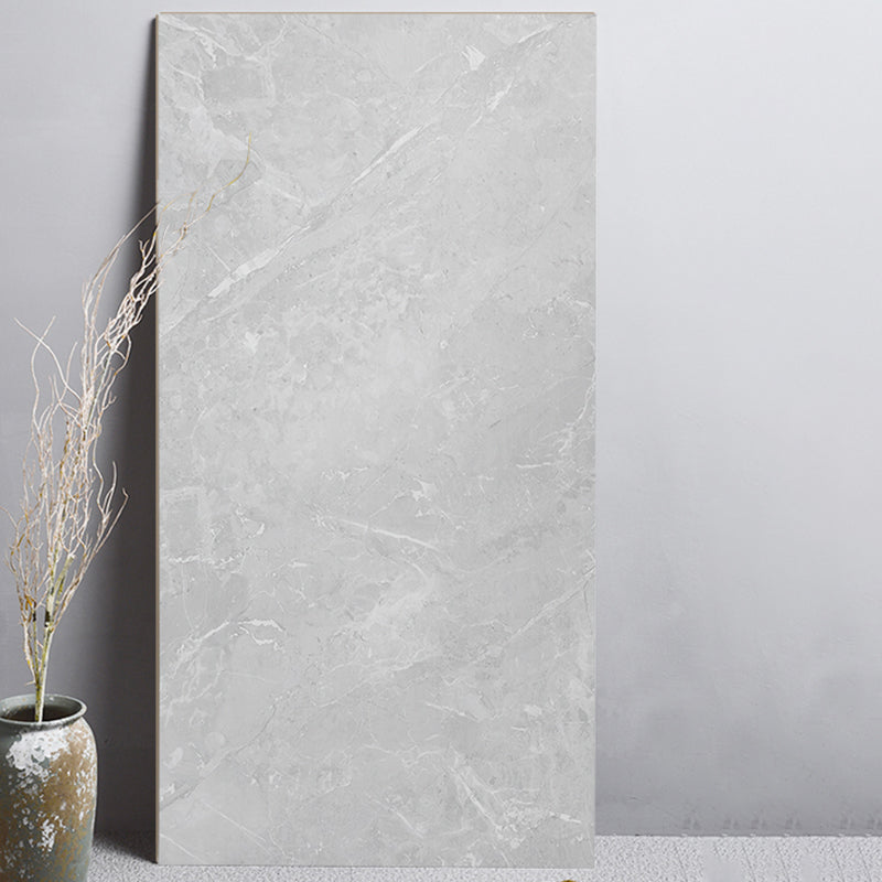 Laminate Flooring Marble Print Wooden Rectangular Indoor Laminate Floor Light Gray-White Clearhalo 'Flooring 'Home Improvement' 'home_improvement' 'home_improvement_laminate_flooring' 'Laminate Flooring' 'laminate_flooring' Walls and Ceiling' 6872835