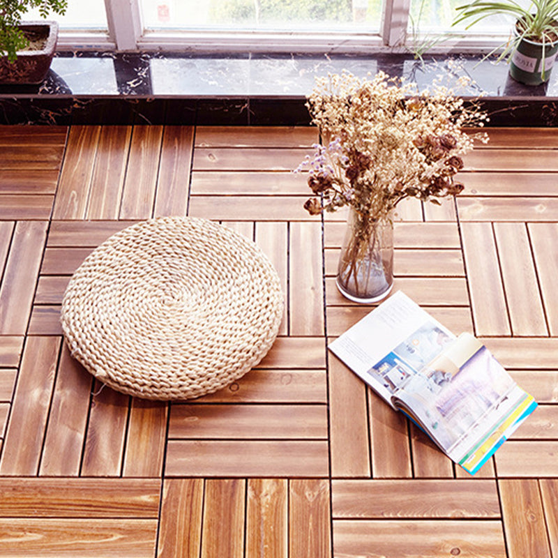 Traditional Waterproof Wood Flooring Wood Floor Planks with Click-Locking Clearhalo 'Flooring 'Hardwood Flooring' 'hardwood_flooring' 'Home Improvement' 'home_improvement' 'home_improvement_hardwood_flooring' Walls and Ceiling' 6872847