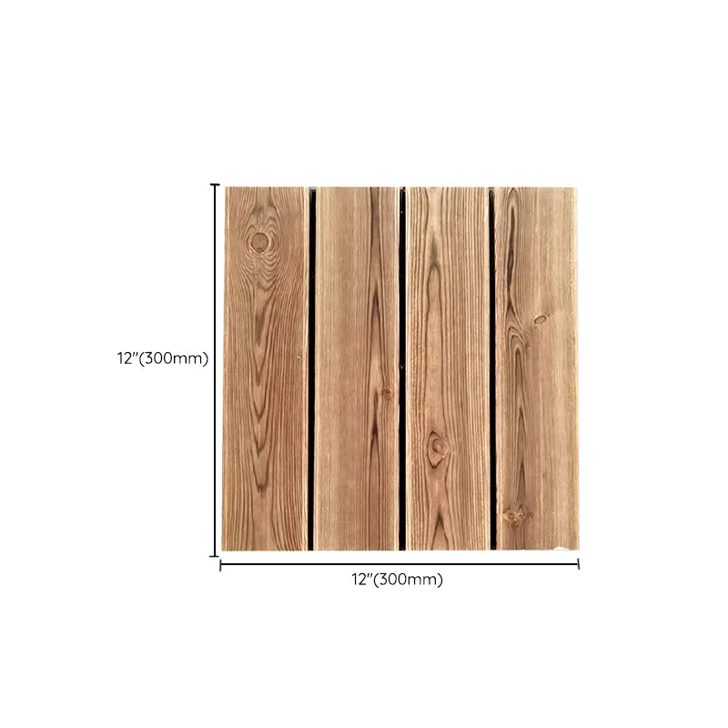 Traditional Waterproof Wood Flooring Wood Floor Planks with Click-Locking Clearhalo 'Flooring 'Hardwood Flooring' 'hardwood_flooring' 'Home Improvement' 'home_improvement' 'home_improvement_hardwood_flooring' Walls and Ceiling' 6872857