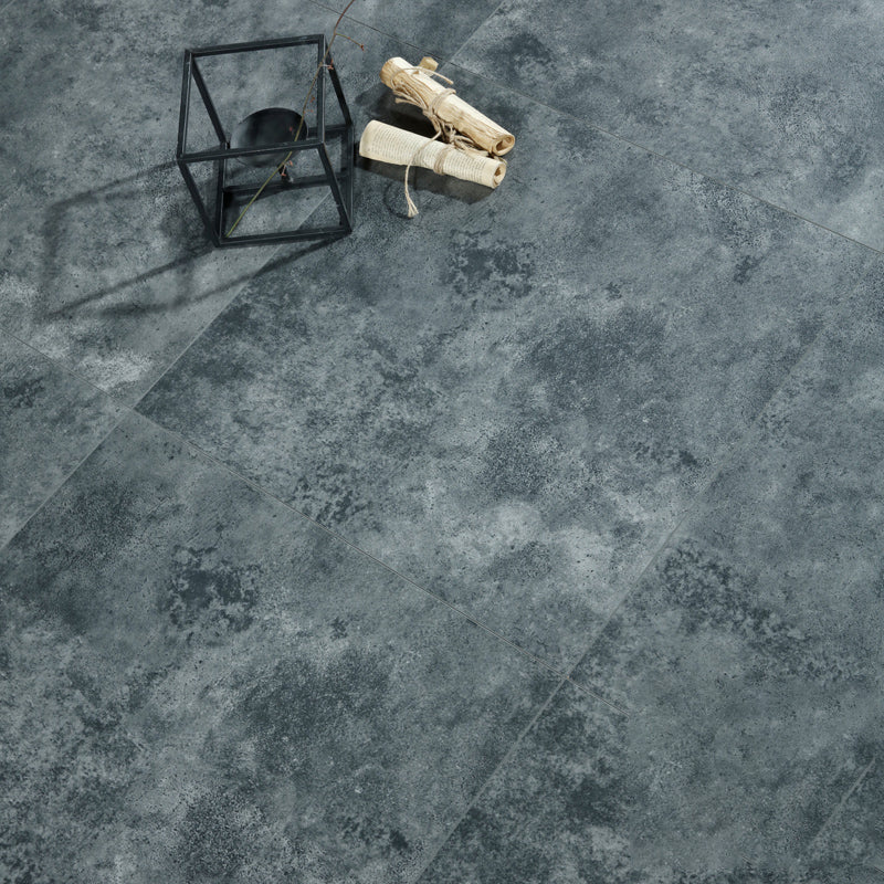 Industry Style Laminate Floor Wooden Grey Square Laminate Floor Blue Clearhalo 'Flooring 'Home Improvement' 'home_improvement' 'home_improvement_laminate_flooring' 'Laminate Flooring' 'laminate_flooring' Walls and Ceiling' 6873445