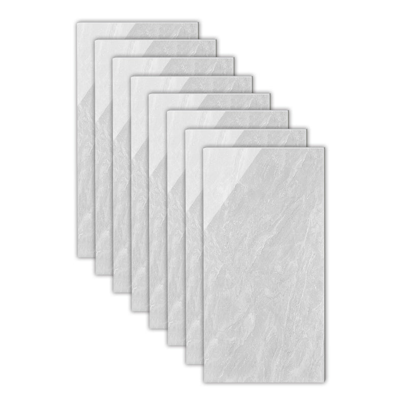 Modern Peel and Stick Tile Ceramic Single Tile Rectangular Peel & Stick Mosaic Tile Matte Gray Clearhalo 'Flooring 'Home Improvement' 'home_improvement' 'home_improvement_peel_stick_blacksplash' 'Peel & Stick Backsplash Tile' 'peel_stick_blacksplash' 'Walls & Ceilings' Walls and Ceiling' 6873540