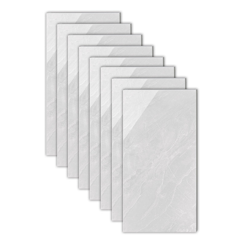 Modern Peel and Stick Tile Ceramic Single Tile Rectangular Peel & Stick Mosaic Tile Light Gray Clearhalo 'Flooring 'Home Improvement' 'home_improvement' 'home_improvement_peel_stick_blacksplash' 'Peel & Stick Backsplash Tile' 'peel_stick_blacksplash' 'Walls & Ceilings' Walls and Ceiling' 6873543