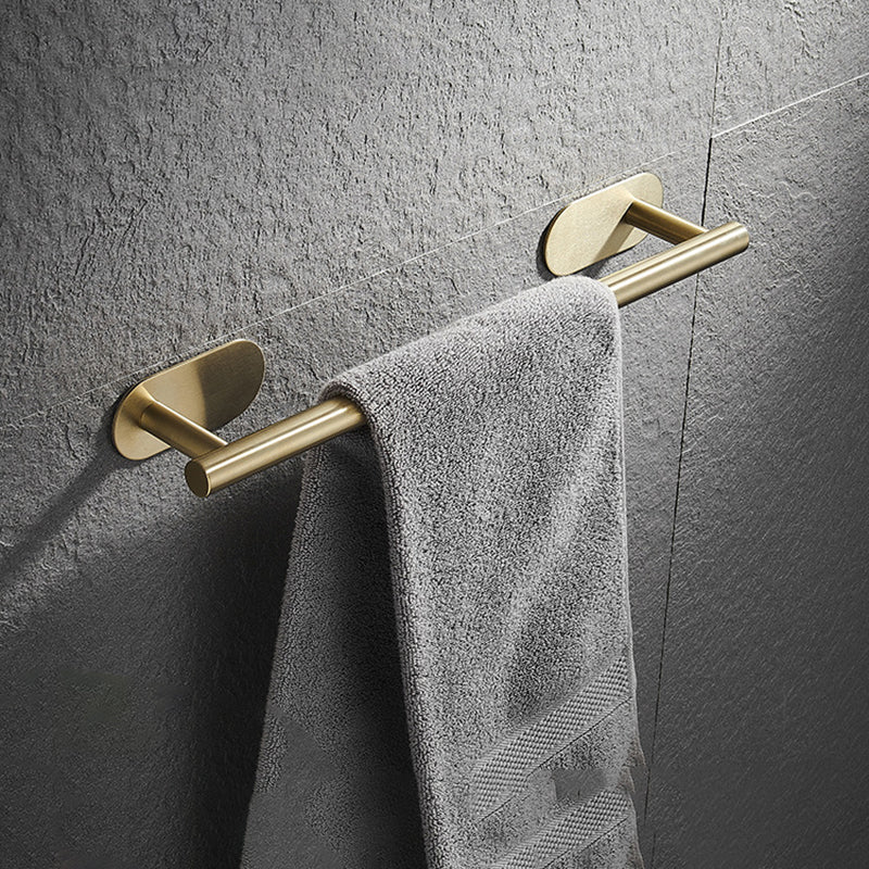 4 Piece Traditional Bathroom Hardware Set with Towel Bar Ring/Paper Holder & Robe Hook Clearhalo 'Bathroom Hardware Sets' 'Bathroom Hardware' 'Bathroom Remodel & Bathroom Fixtures' 'bathroom_hardware_sets' 'Home Improvement' 'home_improvement' 'home_improvement_bathroom_hardware_sets' 6876540