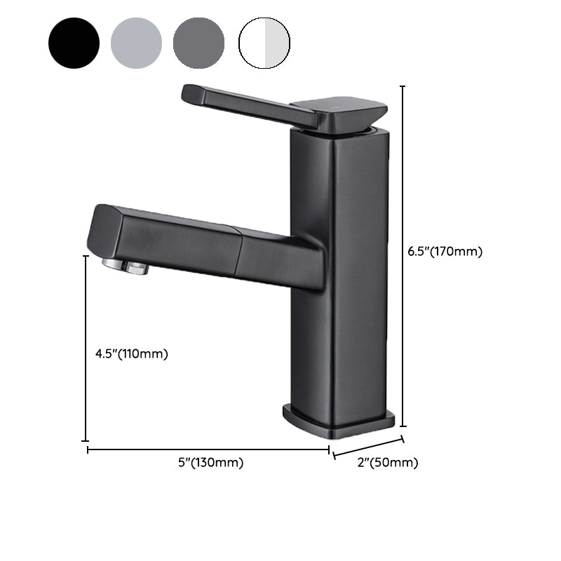 Glam Style Faucet Single Handle Centerset Faucet with Swivel Spout Clearhalo 'Bathroom Remodel & Bathroom Fixtures' 'Bathroom Sink Faucets' 'Bathroom Sinks & Faucet Components' 'bathroom_sink_faucets' 'Home Improvement' 'home_improvement' 'home_improvement_bathroom_sink_faucets' 6881019