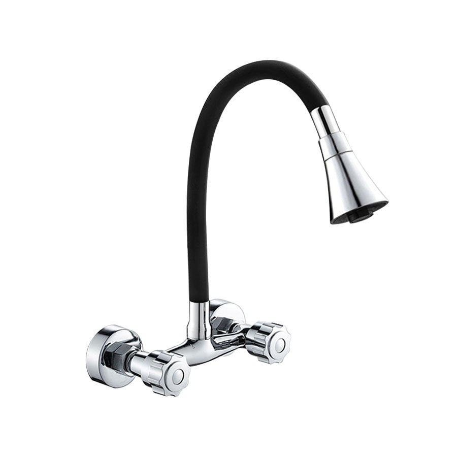 Contemporary Two Handles Kitchen Faucet Pull Down Bar Faucet Clearhalo 'Home Improvement' 'home_improvement' 'home_improvement_kitchen_faucets' 'Kitchen Faucets' 'Kitchen Remodel & Kitchen Fixtures' 'Kitchen Sinks & Faucet Components' 'kitchen_faucets' 6881114