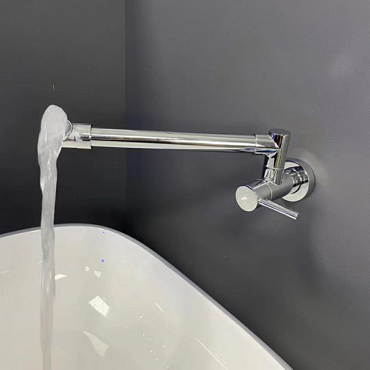 Modern Faucet 1-Handle Touchless Single Level Low Profile Pot Filler Kitchen Faucet 4.7" 1 Handle Faucets Clearhalo 'Home Improvement' 'home_improvement' 'home_improvement_kitchen_faucets' 'Kitchen Faucets' 'Kitchen Remodel & Kitchen Fixtures' 'Kitchen Sinks & Faucet Components' 'kitchen_faucets' 6881196