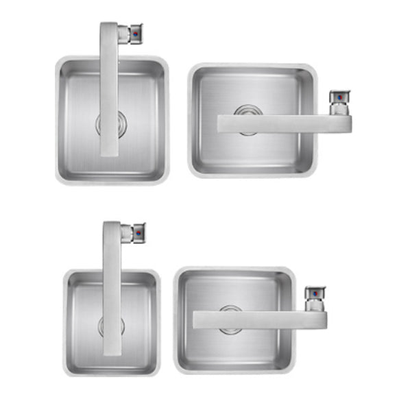 Modern Kitchen Sink Pull out Faucet Rod Handle Stainless Steel Sink Clearhalo 'Home Improvement' 'home_improvement' 'home_improvement_kitchen_sinks' 'Kitchen Remodel & Kitchen Fixtures' 'Kitchen Sinks & Faucet Components' 'Kitchen Sinks' 'kitchen_sinks' 6881214