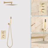 All-copper Shower Set into The Wall Pressurized Shower with Constant Temperature Concealed Clearhalo 'Bathroom Remodel & Bathroom Fixtures' 'Home Improvement' 'home_improvement' 'home_improvement_shower_faucets' 'Shower Faucets & Systems' 'shower_faucets' 'Showers & Bathtubs Plumbing' 'Showers & Bathtubs' 6881370