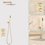 All-copper Shower Set into The Wall Pressurized Shower with Constant Temperature Concealed Clearhalo 'Bathroom Remodel & Bathroom Fixtures' 'Home Improvement' 'home_improvement' 'home_improvement_shower_faucets' 'Shower Faucets & Systems' 'shower_faucets' 'Showers & Bathtubs Plumbing' 'Showers & Bathtubs' 6881370