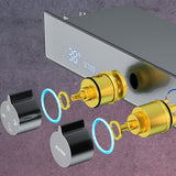 Modern Shower Trim Handheld Shower Head Wall Mounted Rain Shower Head Shower Trim Clearhalo 'Bathroom Remodel & Bathroom Fixtures' 'Home Improvement' 'home_improvement' 'home_improvement_shower_faucets' 'Shower Faucets & Systems' 'shower_faucets' 'Showers & Bathtubs Plumbing' 'Showers & Bathtubs' 6881408