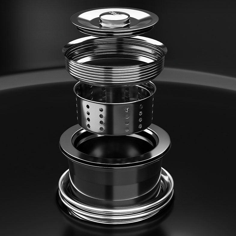 Contemporary Style Round Kitchen Sink Stainless Steel Kitchen Sink Clearhalo 'Home Improvement' 'home_improvement' 'home_improvement_kitchen_sinks' 'Kitchen Remodel & Kitchen Fixtures' 'Kitchen Sinks & Faucet Components' 'Kitchen Sinks' 'kitchen_sinks' 6881453