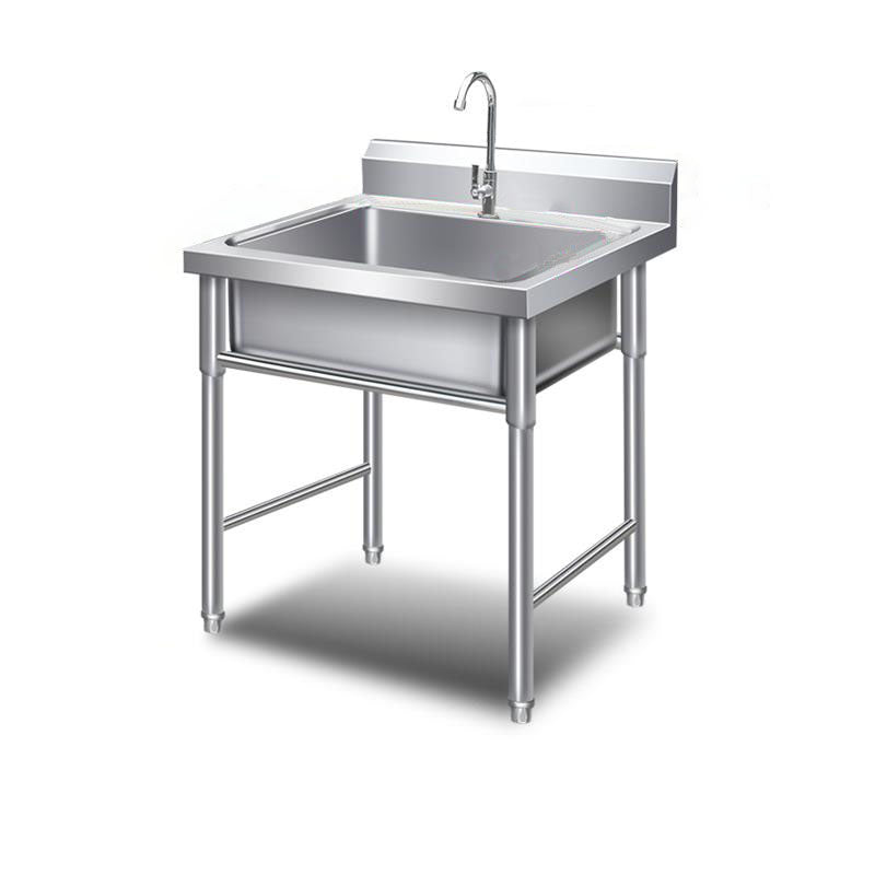 Kitchen Sink Top Mounted Stainless Steel Faucet Included Kitchen Sink Sink with Faucet Clearhalo 'Home Improvement' 'home_improvement' 'home_improvement_kitchen_sinks' 'Kitchen Remodel & Kitchen Fixtures' 'Kitchen Sinks & Faucet Components' 'Kitchen Sinks' 'kitchen_sinks' 6881549
