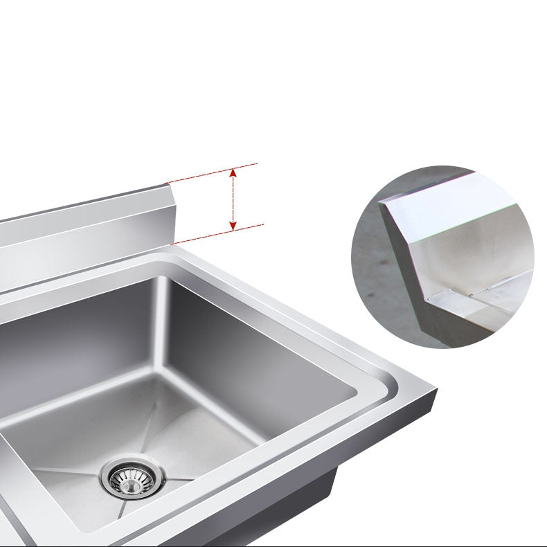 Kitchen Sink Top Mounted Stainless Steel Faucet Included Kitchen Sink Clearhalo 'Home Improvement' 'home_improvement' 'home_improvement_kitchen_sinks' 'Kitchen Remodel & Kitchen Fixtures' 'Kitchen Sinks & Faucet Components' 'Kitchen Sinks' 'kitchen_sinks' 6881551