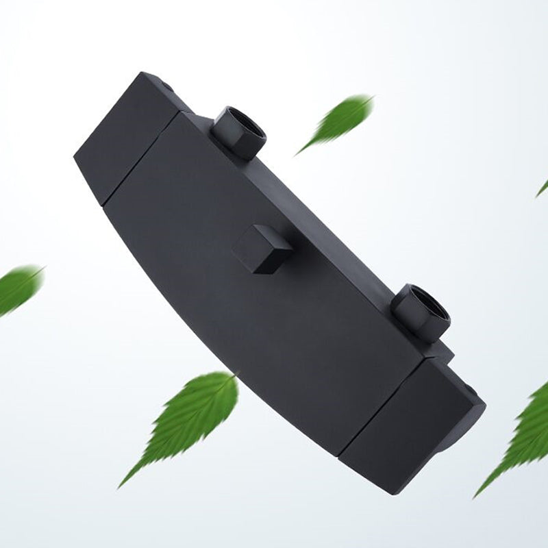 Bathtub Faucet Waterfall Rod Handle Wall Mounted Bathroom Faucet Clearhalo 'Bathroom Remodel & Bathroom Fixtures' 'Bathtub Faucets' 'bathtub_faucets' 'Home Improvement' 'home_improvement' 'home_improvement_bathtub_faucets' 6881859