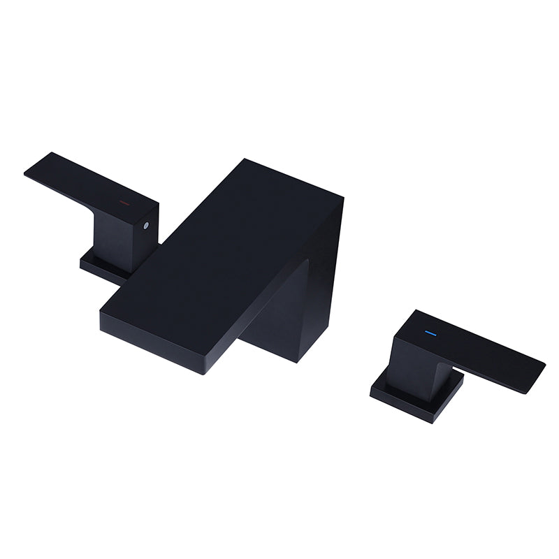 Modern Bathroom Faucet Rod Two-handle Waterfall Bathtub Faucet Clearhalo 'Bathroom Remodel & Bathroom Fixtures' 'Bathtub Faucets' 'bathtub_faucets' 'Home Improvement' 'home_improvement' 'home_improvement_bathtub_faucets' 6881907