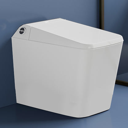 Elongated Floor Mount Bidet/Wall Hung Toilet with Heated Seat White Without Legs Clearhalo 'Bathroom Remodel & Bathroom Fixtures' 'Bidets' 'Home Improvement' 'home_improvement' 'home_improvement_bidets' 'Toilets & Bidets' 6887420