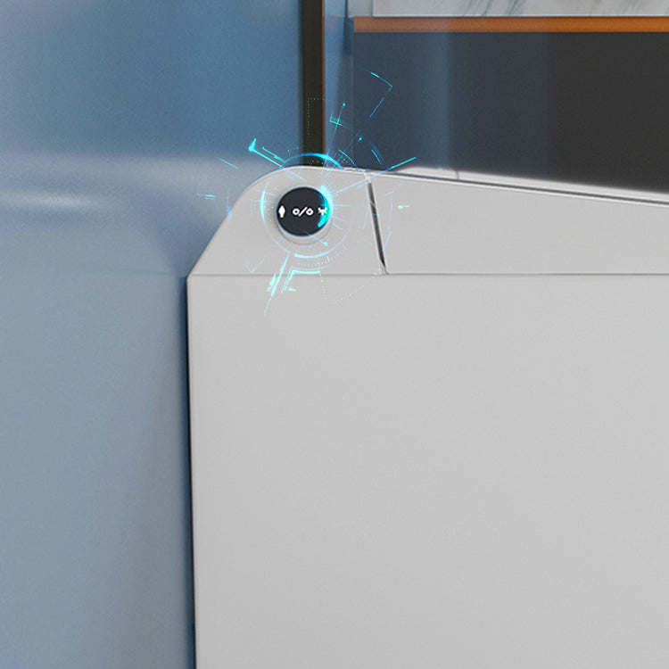 Elongated Floor Mount Bidet/Wall Hung Toilet with Heated Seat Clearhalo 'Bathroom Remodel & Bathroom Fixtures' 'Bidets' 'Home Improvement' 'home_improvement' 'home_improvement_bidets' 'Toilets & Bidets' 6887427