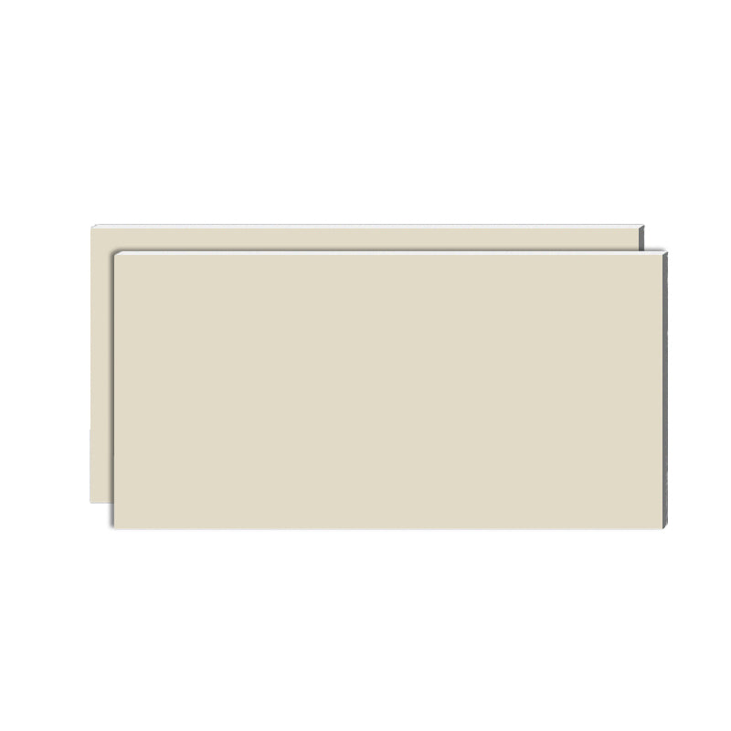 Beige Tone Rectangular Singular Tile Cement Matte Straight Edge Floor ...