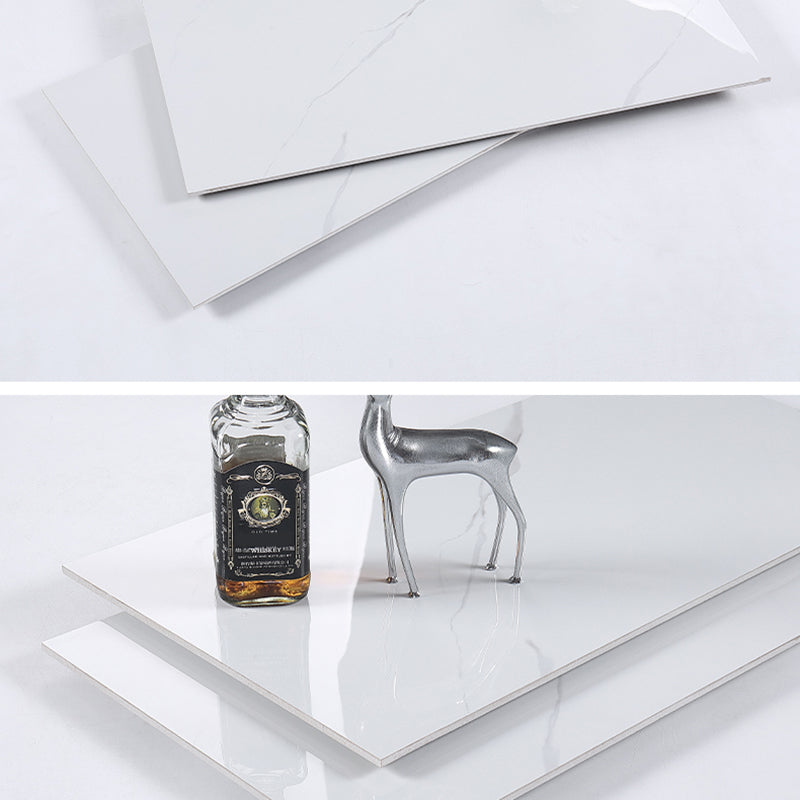 Marble Appearance Singular Tile Straight Edge Rectangular Floor Tile Clearhalo 'Floor Tiles & Wall Tiles' 'floor_tiles_wall_tiles' 'Flooring 'Home Improvement' 'home_improvement' 'home_improvement_floor_tiles_wall_tiles' Walls and Ceiling' 6887552