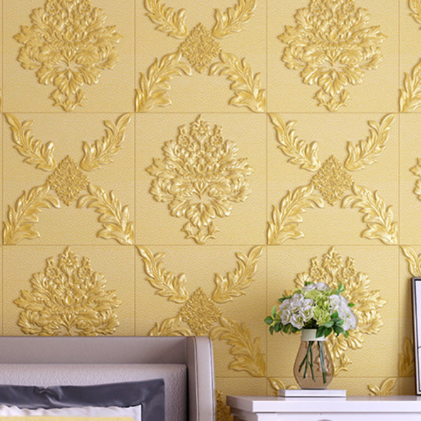 Peel and Press Wall Access Panel 3D Plastic Wall Access Panel Yellow Clearhalo 'Flooring 'Home Improvement' 'home_improvement' 'home_improvement_wall_paneling' 'Wall Paneling' 'wall_paneling' 'Walls & Ceilings' Walls and Ceiling' 6887656