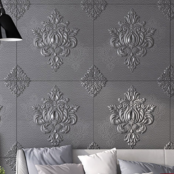 Peel and Press Wall Access Panel 3D Plastic Wall Access Panel Grey Clearhalo 'Flooring 'Home Improvement' 'home_improvement' 'home_improvement_wall_paneling' 'Wall Paneling' 'wall_paneling' 'Walls & Ceilings' Walls and Ceiling' 6887659