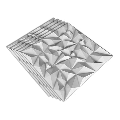 Modern Square Interior Wall Paneling Peel and Stick 3D Embossed Wall Paneling White Clearhalo 'Flooring 'Home Improvement' 'home_improvement' 'home_improvement_wall_paneling' 'Wall Paneling' 'wall_paneling' 'Walls & Ceilings' Walls and Ceiling' 6887693