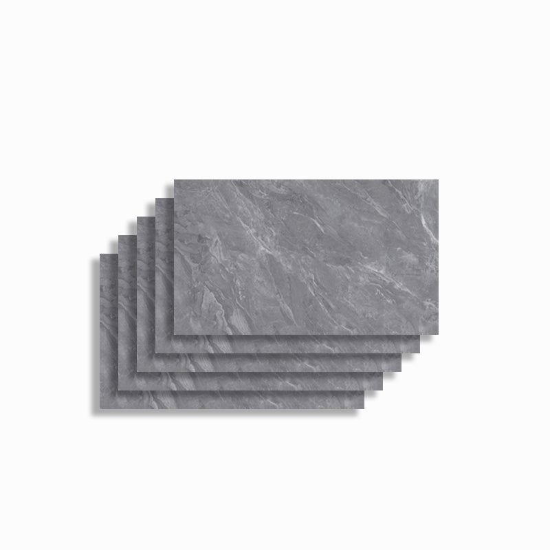 12" X 23" PVC Rectangular Peel & Stick Subway Tile Kitchen and Bathroom Backsplash Dark Gray Clearhalo 'Flooring 'Home Improvement' 'home_improvement' 'home_improvement_peel_stick_blacksplash' 'Peel & Stick Backsplash Tile' 'peel_stick_blacksplash' 'Walls & Ceilings' Walls and Ceiling' 6887822