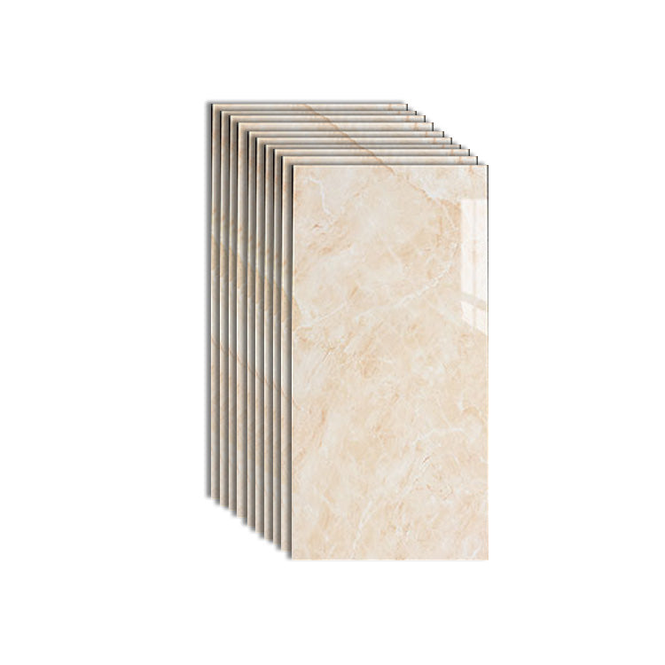 Single Tile Peel and Stick Tile Plastic Peel and Stick Tile with Rectangular Shape Light Yellow Clearhalo 'Flooring 'Home Improvement' 'home_improvement' 'home_improvement_peel_stick_blacksplash' 'Peel & Stick Backsplash Tile' 'peel_stick_blacksplash' 'Walls & Ceilings' Walls and Ceiling' 6887853