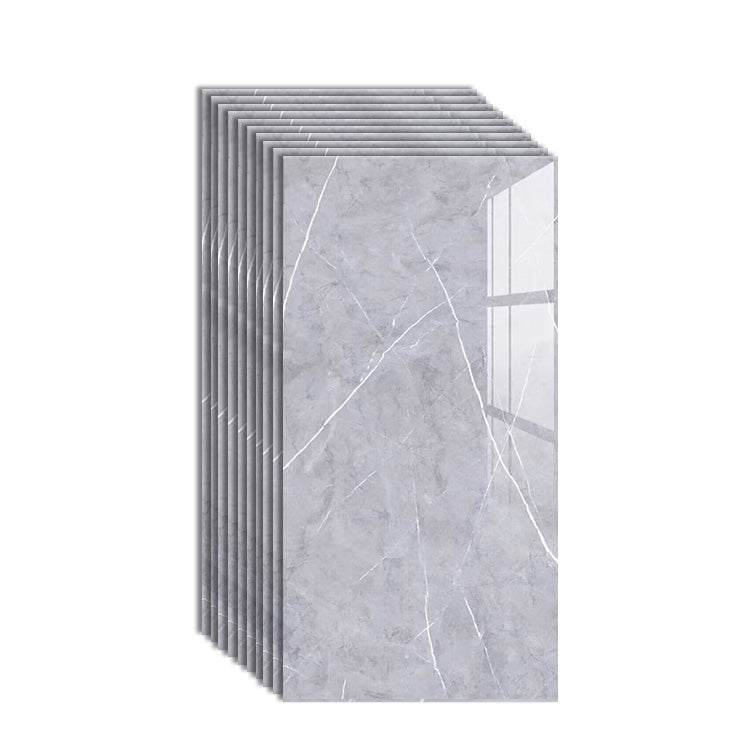 Single Tile Wallpaper Contemporary Plastic Wallpaper with Waterproof Grey Clearhalo 'Flooring 'Home Improvement' 'home_improvement' 'home_improvement_peel_stick_blacksplash' 'Peel & Stick Backsplash Tile' 'peel_stick_blacksplash' 'Walls & Ceilings' Walls and Ceiling' 6887862