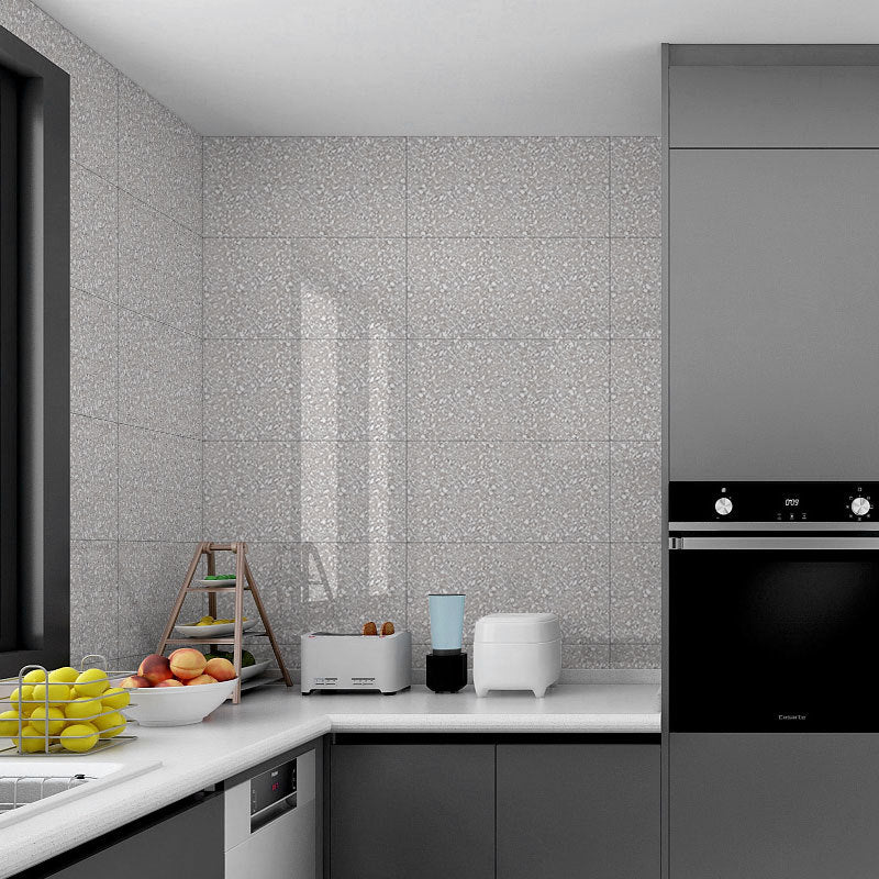 Contemporary Plastic Wallpaper Square Shape Wallpaper with Waterproof 6-Piece Set Clearhalo 'Flooring 'Home Improvement' 'home_improvement' 'home_improvement_peel_stick_blacksplash' 'Peel & Stick Backsplash Tile' 'peel_stick_blacksplash' 'Walls & Ceilings' Walls and Ceiling' 6887878