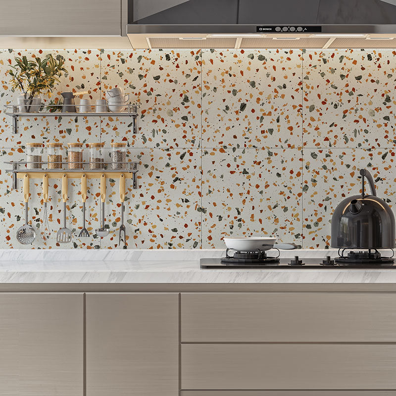Contemporary Plastic Wallpaper Square Shape Wallpaper with Waterproof Clearhalo 'Flooring 'Home Improvement' 'home_improvement' 'home_improvement_peel_stick_blacksplash' 'Peel & Stick Backsplash Tile' 'peel_stick_blacksplash' 'Walls & Ceilings' Walls and Ceiling' 6887879