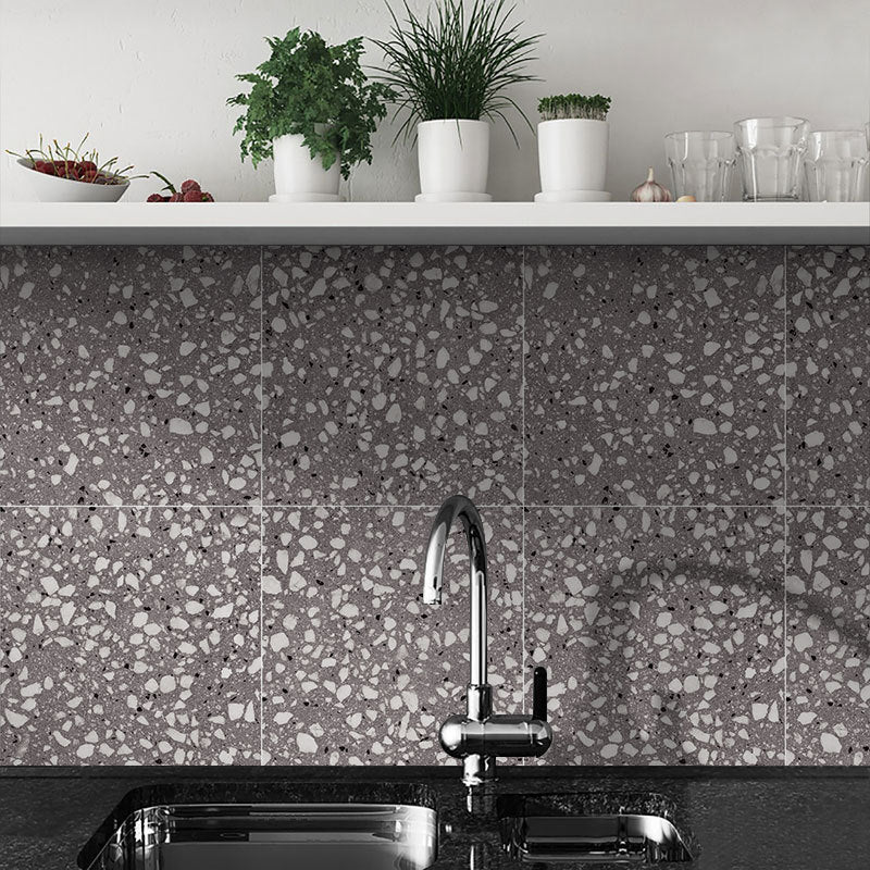 Contemporary Plastic Wallpaper Square Shape Wallpaper with Waterproof Clearhalo 'Flooring 'Home Improvement' 'home_improvement' 'home_improvement_peel_stick_blacksplash' 'Peel & Stick Backsplash Tile' 'peel_stick_blacksplash' 'Walls & Ceilings' Walls and Ceiling' 6887882