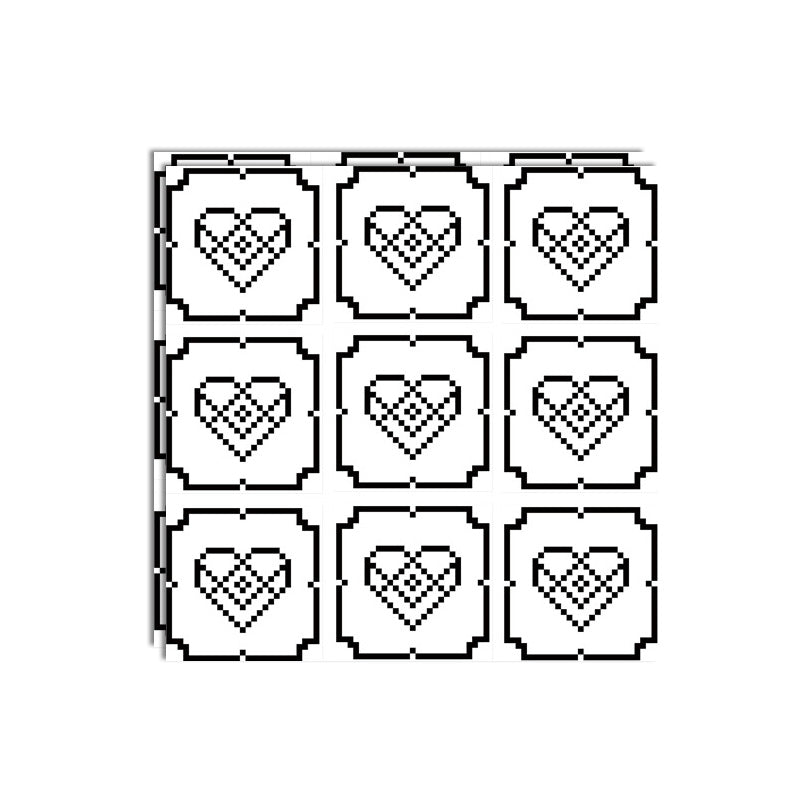 Mosaic Tile Peel and Stick Wall Tile Modern PVC Wallpaper with Waterproof Floral Clearhalo 'Flooring 'Home Improvement' 'home_improvement' 'home_improvement_peel_stick_blacksplash' 'Peel & Stick Backsplash Tile' 'peel_stick_blacksplash' 'Walls & Ceilings' Walls and Ceiling' 6887910