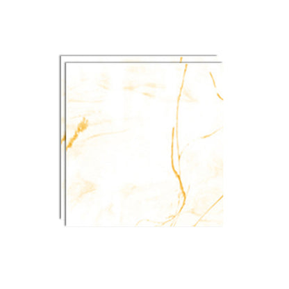 Modern Plastic Wallpaper Single Tile Peel and Stick Wall Tile with Square Shape Yellow Clearhalo 'Flooring 'Home Improvement' 'home_improvement' 'home_improvement_peel_stick_blacksplash' 'Peel & Stick Backsplash Tile' 'peel_stick_blacksplash' 'Walls & Ceilings' Walls and Ceiling' 6887921