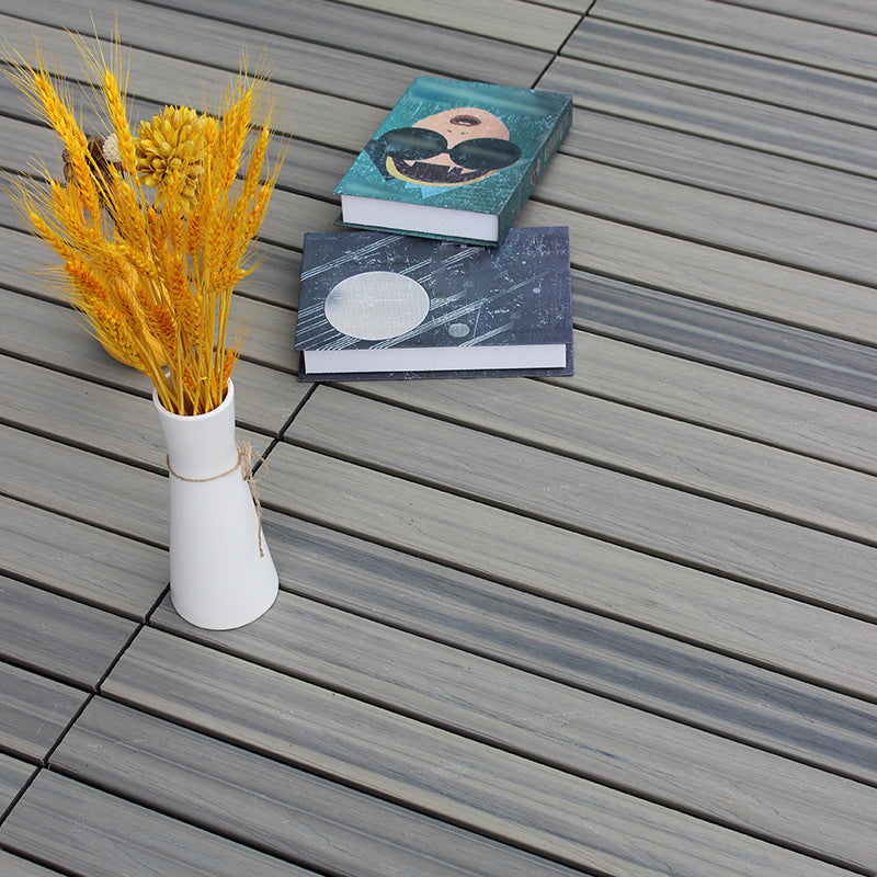 Traditional Flooring Tiles Water Resistant Engineered Wood Floor Planks Light Gray 96.9 sq ft. - 54 Pieces Clearhalo 'Flooring 'Hardwood Flooring' 'hardwood_flooring' 'Home Improvement' 'home_improvement' 'home_improvement_hardwood_flooring' Walls and Ceiling' 6887949