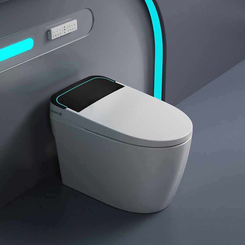 Modern Toilet Bowl All-In-One ABS Floor Mounted Siphon Jet Urine Toilet Clearhalo 'Bathroom Remodel & Bathroom Fixtures' 'Home Improvement' 'home_improvement' 'home_improvement_toilets' 'Toilets & Bidets' 'Toilets' 6888271