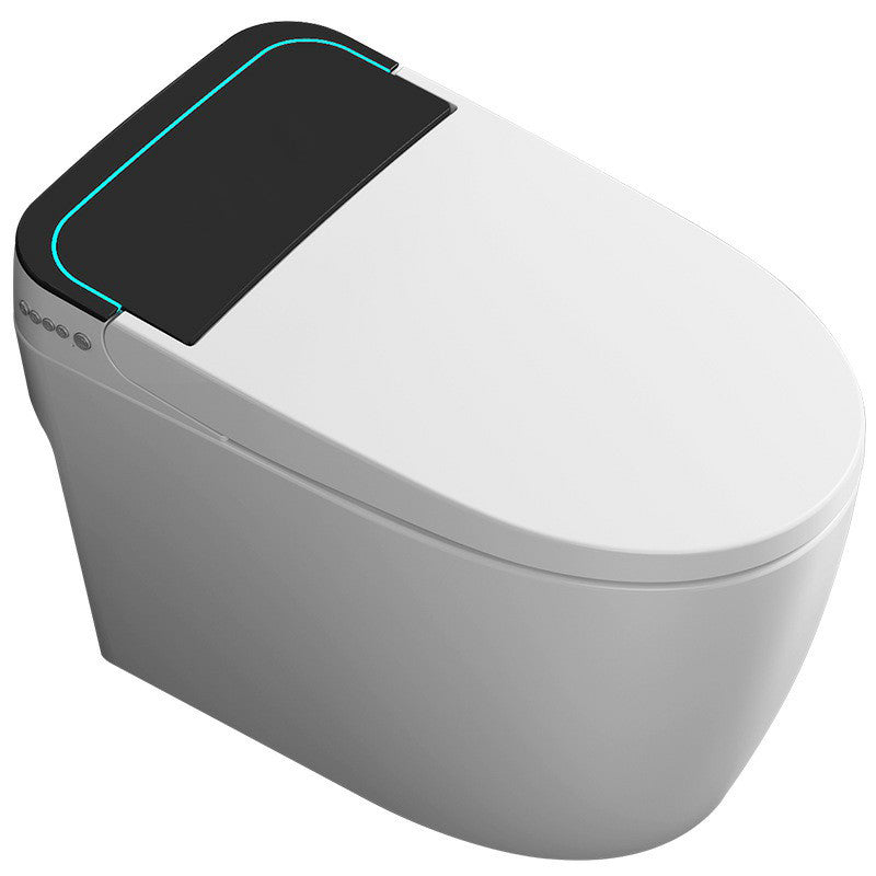 Modern Toilet Bowl All-In-One ABS Floor Mounted Siphon Jet Urine Toilet Clearhalo 'Bathroom Remodel & Bathroom Fixtures' 'Home Improvement' 'home_improvement' 'home_improvement_toilets' 'Toilets & Bidets' 'Toilets' 6888278