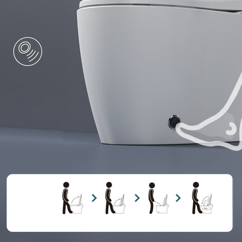 Modern Toilet Bowl All-In-One ABS Floor Mounted Siphon Jet Urine Toilet Clearhalo 'Bathroom Remodel & Bathroom Fixtures' 'Home Improvement' 'home_improvement' 'home_improvement_toilets' 'Toilets & Bidets' 'Toilets' 6888282
