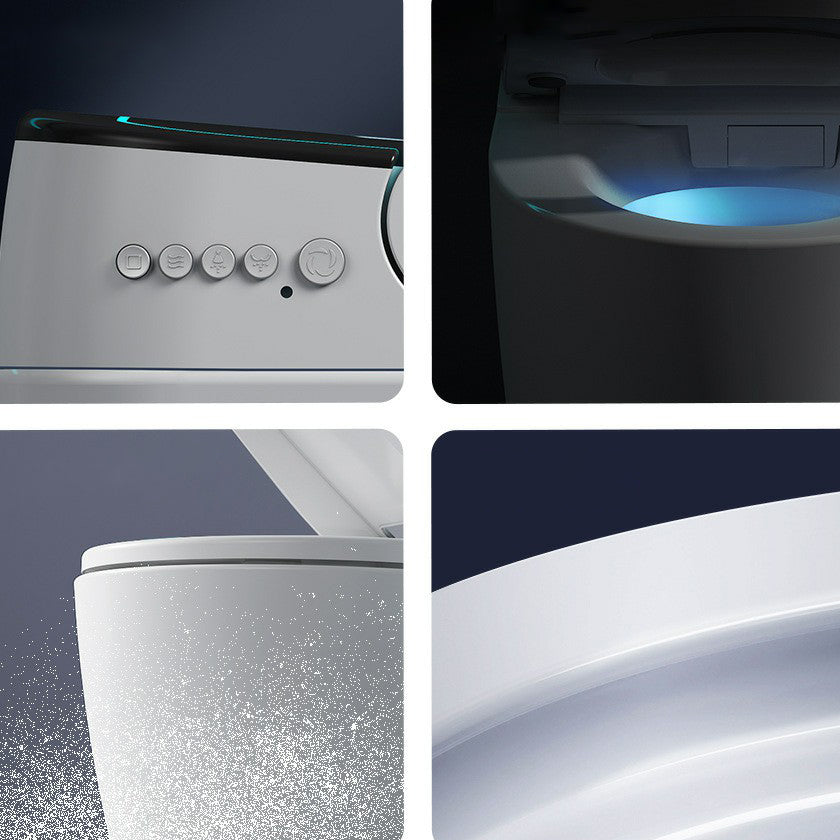 Modern Toilet Bowl All-In-One ABS Floor Mounted Siphon Jet Urine Toilet Clearhalo 'Bathroom Remodel & Bathroom Fixtures' 'Home Improvement' 'home_improvement' 'home_improvement_toilets' 'Toilets & Bidets' 'Toilets' 6888287