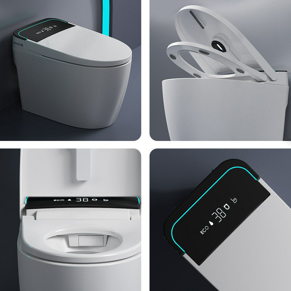 Modern Toilet Bowl All-In-One ABS Floor Mounted Siphon Jet Urine Toilet Clearhalo 'Bathroom Remodel & Bathroom Fixtures' 'Home Improvement' 'home_improvement' 'home_improvement_toilets' 'Toilets & Bidets' 'Toilets' 6888288