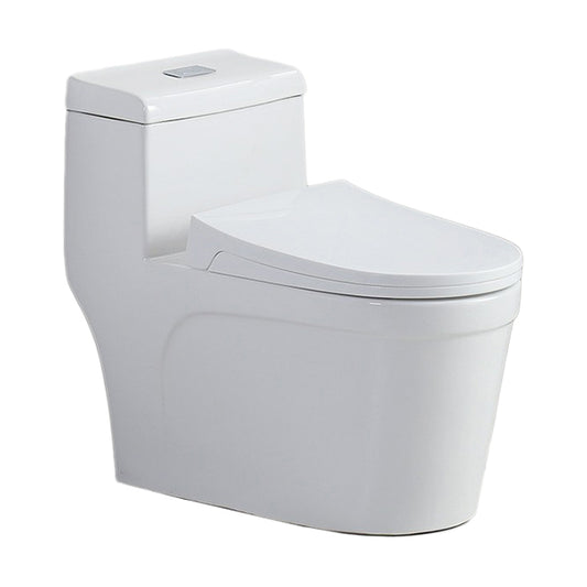 Traditional 1 Piece Flush Toilet Floor Mounted Urine Toilet for Bathroom Clearhalo 'Bathroom Remodel & Bathroom Fixtures' 'Home Improvement' 'home_improvement' 'home_improvement_toilets' 'Toilets & Bidets' 'Toilets' 6888355