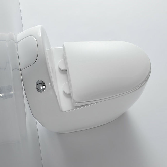 Traditional Toilet Bowl One Piece Toilet Floor Mounted Porcelain Toilet Clearhalo 'Bathroom Remodel & Bathroom Fixtures' 'Home Improvement' 'home_improvement' 'home_improvement_toilets' 'Toilets & Bidets' 'Toilets' 6888365