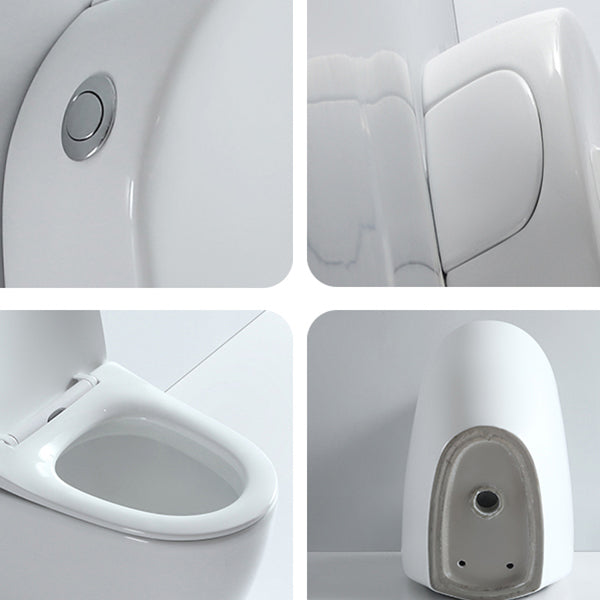 Traditional Toilet Bowl One Piece Toilet Floor Mounted Porcelain Toilet Clearhalo 'Bathroom Remodel & Bathroom Fixtures' 'Home Improvement' 'home_improvement' 'home_improvement_toilets' 'Toilets & Bidets' 'Toilets' 6888368