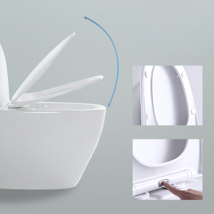 Traditional Toilet Bowl One Piece Toilet Floor Mounted Porcelain Toilet Clearhalo 'Bathroom Remodel & Bathroom Fixtures' 'Home Improvement' 'home_improvement' 'home_improvement_toilets' 'Toilets & Bidets' 'Toilets' 6888373