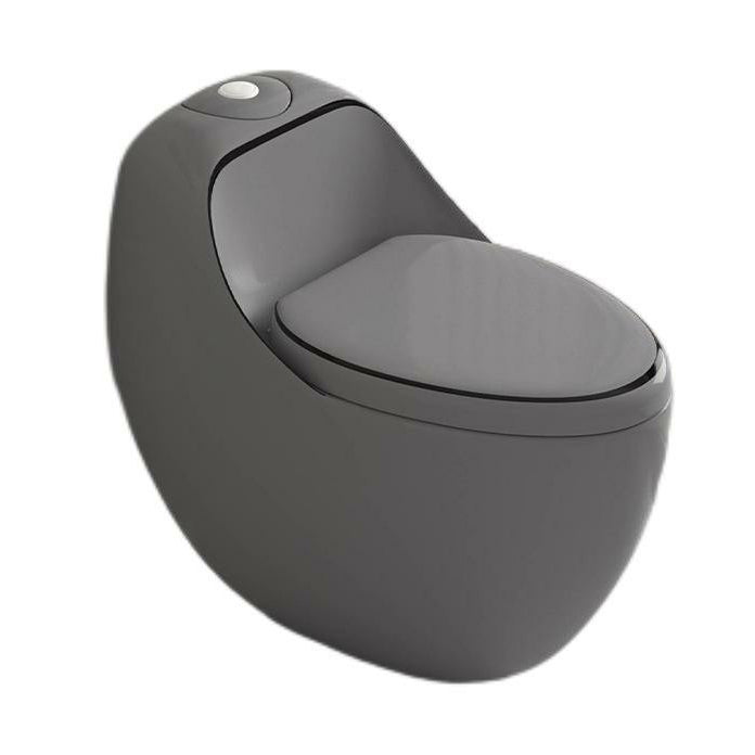 Contemporary 1 Piece Flush Toilet Floor Mounted Urine Toilet for Bathroom Clearhalo 'Bathroom Remodel & Bathroom Fixtures' 'Home Improvement' 'home_improvement' 'home_improvement_toilets' 'Toilets & Bidets' 'Toilets' 6888768