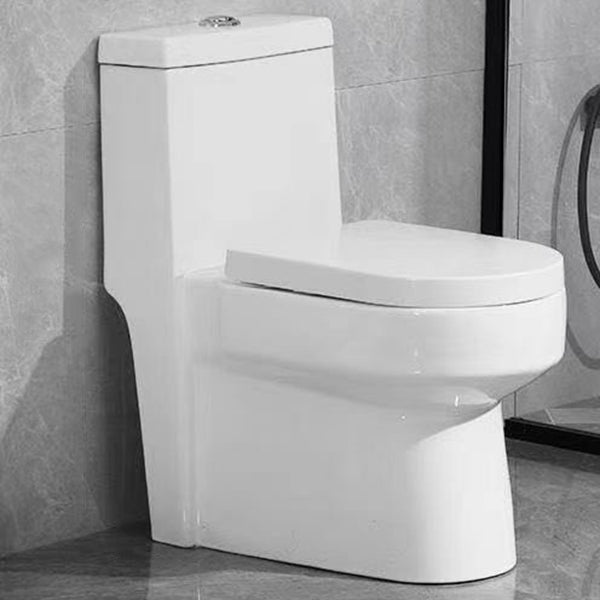 Modern 1 Piece Toilet Bowl Floor Mounted Urine Toilet for Bathroom 14"L x 26"W x 29"H White Clearhalo 'Bathroom Remodel & Bathroom Fixtures' 'Home Improvement' 'home_improvement' 'home_improvement_toilets' 'Toilets & Bidets' 'Toilets' 6888851