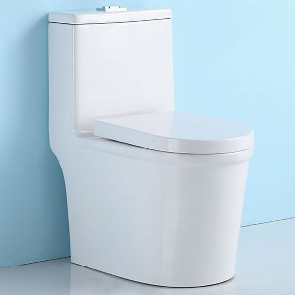 Modern 1 Piece Toilet Bowl Floor Mounted Urine Toilet for Bathroom 15"L x 23"W x 31"H White Clearhalo 'Bathroom Remodel & Bathroom Fixtures' 'Home Improvement' 'home_improvement' 'home_improvement_toilets' 'Toilets & Bidets' 'Toilets' 6888853